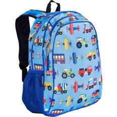 (Blue) Olive Kids Trains Planes & Trucks Sidekick Backpack