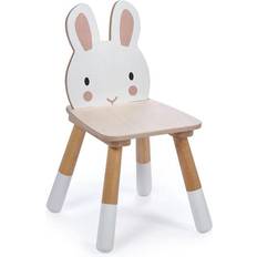 Beige Chair Tender Leaf Forest Rabbit Chair