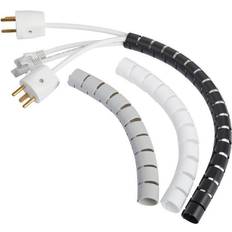 Spiralslange Lemvigh-Müller Spiralslange/cableeater 20mm hvid pr. meter