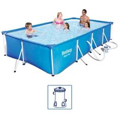 Bestway rektangulär Bestway Pool Steel Pro rektangulär 400x211x81 cm 56424