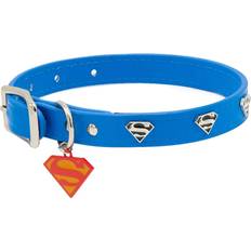 Superman with Shield Embellishments Vegan Collar