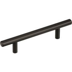 Cabinet Handles Amerock Bar Pulls Collection Bar Pull 3-3/4 in. Black Bronze 1