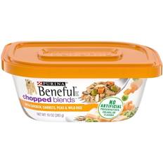 Purina Dog Pets Purina Beneful Chopped Blends Wet Dog Food with Chicken, Carrots, Peas Wild Rice