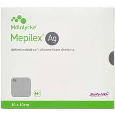 Pronto Soccorso Mölnlycke Health Care Mepilex AG 10x10 cm 5 Pezzi