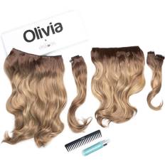 Hair extensions Easilocks Olivia X Wavy Collection Options Biscuit Balayage