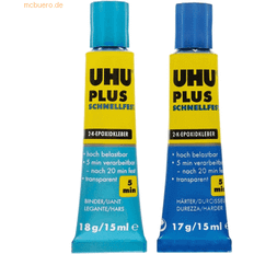 Colle Universali UHU 2K-Epoxidharzklebstoff PLUS 35 G