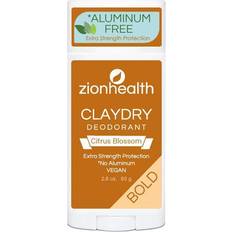 Zion Health ClayDry Deodorant Solid Citrus Blossom 2.8