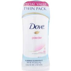 Deodorants Dove 5.2 Oz. 2-Pack Invisible Solid Anti-Perspirant Deodorant In Powder