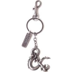 Portefeuilles et Porte-clés Difuzed Dungeons & Dragons Logo Symbol Metal Keychain