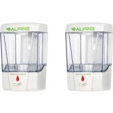 Alpine Commercial Automatic Touch-Free Liquid Soap And Gel Hand Sanitizer Dispensers, 700