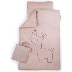 Done by Deer Lalee Baby Bedding Set Powder Pink 70x80cm