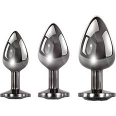 Anal plug set Evolved Black Gem Anal Plug Set