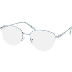SmartBuy Collection Naisten Kissan silmä Full rim Metalli Sininen Sinisen Valon Suodatin