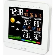 Alarm Clocks Acctim Wyndham White Clock