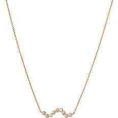 Stine a midnight sparkle Stine A Midnight Sparkle Necklace - Gold/Transparent