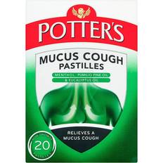 Pack of 20 Potter's Mucus Cough Pastilles