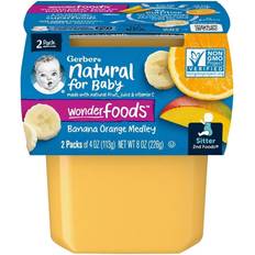 Orange Baby Food & Formulas Gerber 2nd Foods Banana Orange Medley 226g 2pack