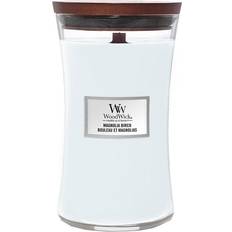 Blåa Doftljus Woodwick Magnolia Birch Doftljus 610g