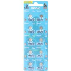 Ag1 batteri Vinnic Vinnic Ag1, Lr60, L621f, 10-Pack