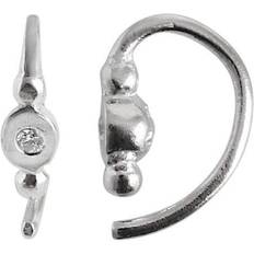 Stine A Bon Bon Earring - Silver/Transparent