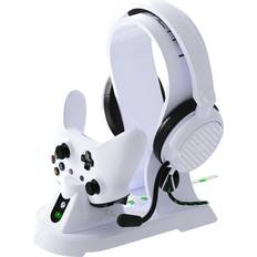 Stealth Xbox One SX-C160 Gaming Headset & Stand With Charging Dock - White