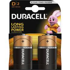 Batteri d lr20 Duracell D batteri (LR20) 2 stk