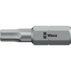 Wera 840/1 Z Bits, 1 stk, Hexadecimal metrisk, 3 4, Sekskantet Top til topnøgle