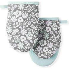 Martha Stewart Ditsy Pot Holders Grey, Multicolour (20.3x14cm)