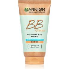 Garnier BB-Cremes Garnier BB CC Creme, Skin Naturals BB Cream Hyaluronic Aloe All-In-1 (Medium)