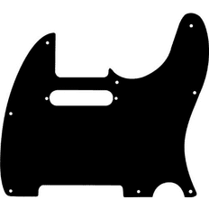 Accessori Musicali Fender 3-Ply 8-Hole Mount Telecaster Black Pickguard