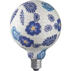 Unison Glob 125mm Flower Blue E27 Dimbar