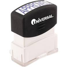 Universal Message Stamp, APPROVED, Pre-Inked/Re-Inkable, Blue