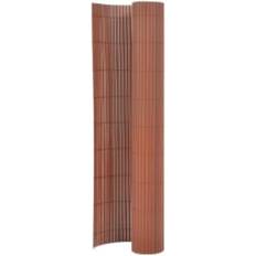 vidaXL Insynsskydd 110x400 brun