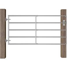 Silver Gates vidaXL 5 Bar Field Gate 66.9x35.4"