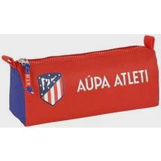 Rojo Estuches para lápices Safta "Skolväska Atlético Madrid Röd Marinblå (21 x 8 x 7 cm)