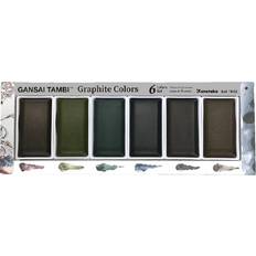 Zig Gansai Tambi Akvarell 6-set Graphite