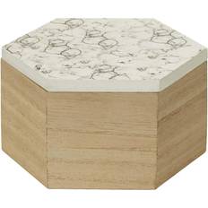 White Small Boxes Premier Housewares White Marble Effect Case Case Small Box