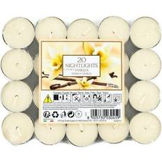 Price's 20 X Aladino Vanilla Tealights Scented Candle