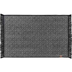 Sí Alfombras de baño Mette Ditmer Alfombra De Baño Morocco 50x80 cm Black-White Negro, Blanco cm