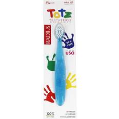 Totz Toothbrush, 18 + Months, Extra Soft, Light Blue Sparkle