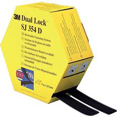 3M Dual Lock SJ 354D Velcro Tape Black 5000x25mm