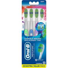 Oral-B Toothbrushes, Toothpastes & Mouthwashes Oral-B Indicator Color Collection Soft 4-pack