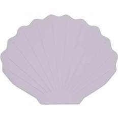 OYOY Dækkeserviet Scallop Lavendel