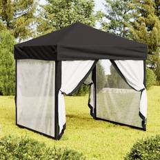 Black Pavilions vidaXL black, 199 254 Folding Party Tent Gazebo