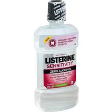 Alcohol-Free Mouthwashes Listerine 16.9 Fl. Oz. Sensitivity Alcohol-Free Mouthwash In Fresh Mint