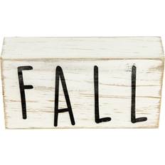 White Photo Frames Northlight Seasonal 6in. Distressed Autumn Harvest Fall Sign