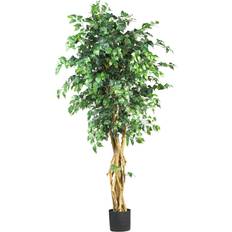 Nearly Natural Silk Ficus Artificial Plant