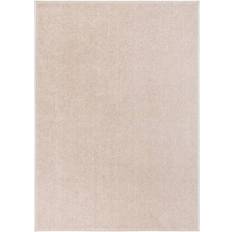 vidaXL Rug Short Pile Beige 120x170cm