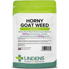 Lindens Vitaminer & Kosttilskud Lindens Health + Nutrition Horny Goat Weed 1000mg 84