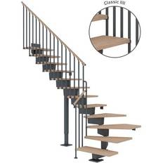 Dolle Dubai Kvartsvingstrappe Classic IIII 221-273 cm